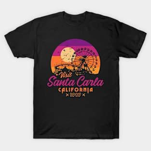 Visit Santa Carla 1987 - Retro Nostalgia T-Shirt